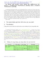 Tuyển tập bài luận Tiếng Anh hay nhất ôn thi THPT Quốc gia 2016 số 7