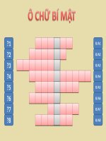 Trò chơi giải ô chữ trong giờ sinh hoạt8