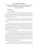 Một số biện pháp chỉ đạo nâng cao chất lượng phát triển ngôn ngữ cho trẻ 5  6 tuổi thông qua hoạt động làm quen văn học 