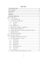 NGHIÊN cứu THU NHẬP và xử lý ẢNH để hỗ TRỢ ô tô CHẠY tự ĐỘNG