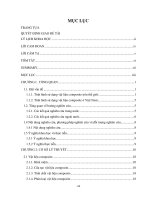 NGHIÊN cứu, THIẾT kế, CHẾ tạo mô HÌNH máy QUẤN BÌNH COMPOSITE