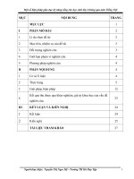 sáng kiến kinh nghiệm một số biện pháp giáo dục kỹ năng sống cho học sinh lớp 4 thông qua môn tiếng việt 