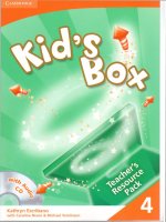 kids box 4  teacher resources pack