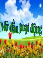 giáo án điện tử các mùa trong năm