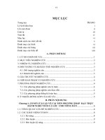 CẢI TIẾN PHƯƠNG PHÁP dạy THỰC HÀNH NGHỀ NUÔI cá lóc CHO NÔNG dân tại HUYỆN TRI tôn, TỈNH AN GIANG