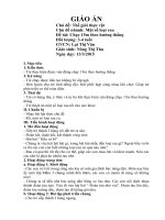 GIÁO án CHẠY 15m THEO HƯỚNG THẲNG