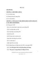 Nghiên cứu và sử dụng hệ thống định vị dùng để quản lý phương tiện giao thông trên smartphone