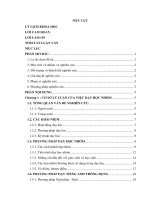 ÁP DỤNG PHƯƠNG PHÁP dạy học NHÓM CHO môn TIẾNG ANH lớp 10 tại TRƯỜNG TRUNG học PHỔ THÔNG NGUYỄN ĐÌNH CHIỂU, LONG THÀNH, ĐỒNG NAI