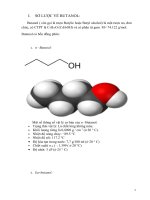 SƠ lược về BUTANOl (SƠ lược về BUTANOl )