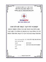 Báo cáo thực tập tốt nghiệp 1