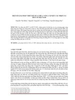 MỘT SỐ GIẢI PHÁP THIẾT KẾ SỬA CHỮA, NÂNG CẤP KẾT CẤU NHỊP CẦU BTCT Ở VIỆT NAM