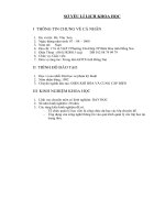 skkn ĐỔI MỚI PHƯƠNG PHÁP DẠY HỌC VẬT LÝ Ở TRUNG TÂM GIÁO DỤC THƯỜNG XUYÊN