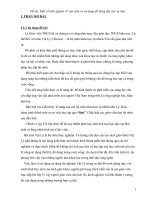 Một số kinh nghệm về việc làm và sử dụng đồ dùng dạy học tự làm 