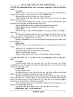 TÀI LIỆU THI SỸ QUAN VẬN HÀNH BOONG PHẦN MÁY ĐIỆN HÀNG HẢI