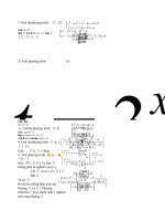 phương trình, hệ phương trình không chứa căn