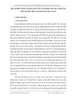 skkn một số biện pháp chỉ đạo giáo viên tích hợp lồng ghép môi trường biển hải đảo cho trẻ 5 tuổi 