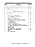 sáng kiến kinh nghiệm một số biện pháp quản lí chỉ đạo chuyên môn nâng cao chất lượng dạy và học ở trường tiểu học 