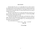 Đồ Án Thiết Kế Nhà Máy Sản Xuất Nhựa Vinyl Axetat