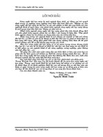 Báo cáo THUYẾT MINH VÀ TÍNH TOÁN ĐỒ ÁN MÔN HỌC CNCTM