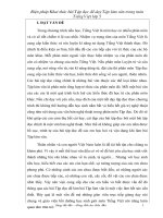 Skkn biện pháp khai thác bài tập đọc để dạy tập làm văn trong môn tiếng việt lớp 5 