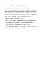 Đề kiểm tra học kì môn văn 6 học kì 2