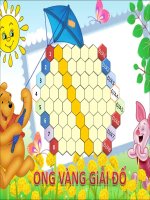 Trò chơi giải ô chữ trong giờ sinh hoạt6