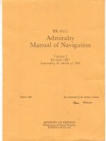 BR45 admiralty manual of navigation Chapter1