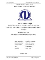 Nâng Cao Hiệu Quả Công Tác Tuyển Dụng Cán Bộ Công Chức Tại UBND Huyện Sơn Động