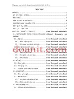 Đồ án tốt nghiệp ứng dụng logic mờ xây dựng chương trình điều khiển tốc độ xe 