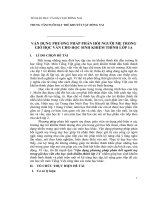 skkn Vận dụng phương pháp phản hồi người mẹ trong giờ học vần cho học sinh khiếm thính lớp 1A