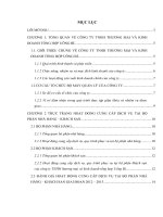 Phân tích hoạt động cung cấp dịch vụ tại bộ phận nhà hàng  khách sạn thuộc công ty TNHH thương mại và kinh doanh tổng hợp uông bí