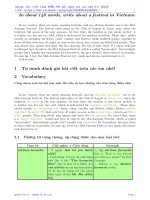 Tuyển tập bài luận Tiếng Anh hay nhất ôn thi THPT Quốc gia 2016 số 6