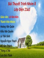 Thuyết trình Tài nguyên biển và ô nhiễm môi trường nước khu công nghiệp