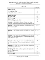 sáng kiến kinh nghiệm một số biện pháp chỉ đạo giáo viên làm tốt công tác phòng tránh tai nạn thương tích cho trẻ trong trường mầm non 