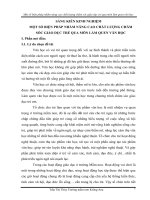 Một số biện pháp nhằm nâng cao chất lượng chăm sóc giáo dục trẻ qua môn làm quen văn học 