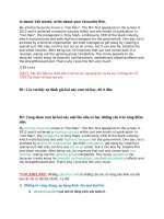 Tuyển tập bài luận Tiếng Anh hay nhất ôn thi THPT Quốc gia 2016 số 1