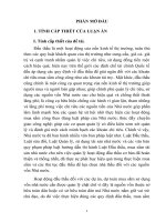 Nâng cao hiệu quả quản lý nhà nước về hoạt động đấu thầu mua sắm hàng hóa theo hình thức nhập khẩu của bộ quốc phòng 
