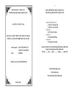 Đào tạo và phát triển công nhân kỹ thuật trong các doanh nghiệp dệt may Hà Nội (TT)