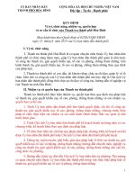 Quy dinh chuc nang, nv thanh tra