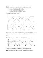documents tips bài tập logic mờ  hệ chuyên gia