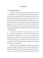 Phát triển dịch vụ thẻ thanh toán tại ngân hàng đầu tư và phát triển việt nam   chi nhánh sơn la 