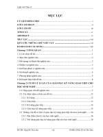 THỰC TRẠNG GIÁO dục kỹ NĂNG GIAO TIẾP CHO học SINH NGHỀ THÀNH PHỐ cần THƠ