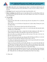 Lưu trình kiểm soát dư, thiếu hụt hàng hóa