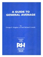 A guide to general average by geroge hughes richard cornah 1994