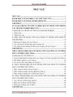 khóa luận tốt nghiệp  nguyễn lệ hải khoa Tài Chính