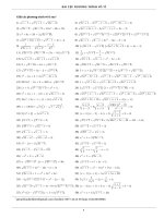 bai tap phuong trinh vo ti