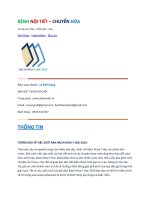 BỆNH NỘI TIẾT- CHUYỂN HÓA, ĐẠI HỌC Y HÀ NỘI