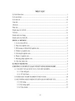 THỰC TRẠNG kỹ NĂNG HÀNH NGHỀ của kỹ THUẬT VIÊN NGÀNH CÔNG NGHỆ MAY tại THÀNH PHỐ cần THƠ