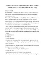 skkn  một số GIẢI PHÁP KHẮC PHỤC KHÓ KHĂN TRONG dạy học môn tự NHIÊN xã hội lớp 2, 3  THEO mô HÌNH VNEN