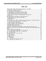 Báo cáo BTL công nghệ ô tô: Hệ thống làm mát